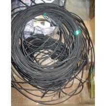 Оптический кабель Б/У для внешней прокладки (с металлическим тросом) в Арзамасе, оптокабель БУ (Арзамас)