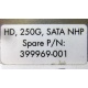 HP HD 250G SATA NLP Spare P/N 399699-001 (Арзамас)