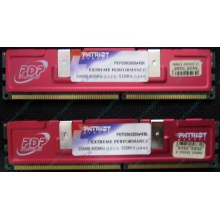 Память 512Mb (2x256Mb) DDR-1 533MHz Patriot PEP2563200+XBL (Арзамас)